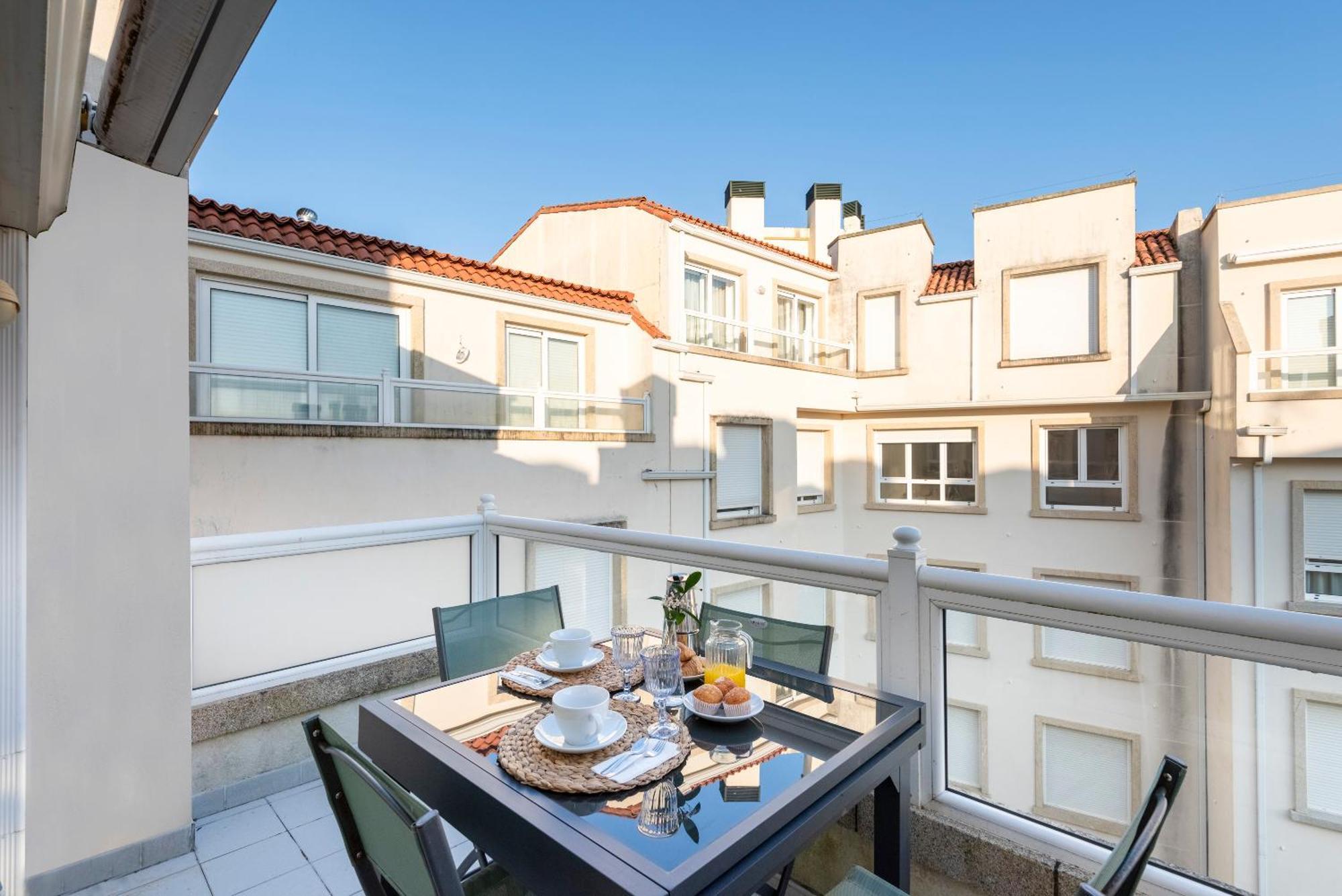 Apartamento Playa Silgar -50 M Playa Con 2 Garajes Y 3 Dormitorios Sanxenxo Εξωτερικό φωτογραφία