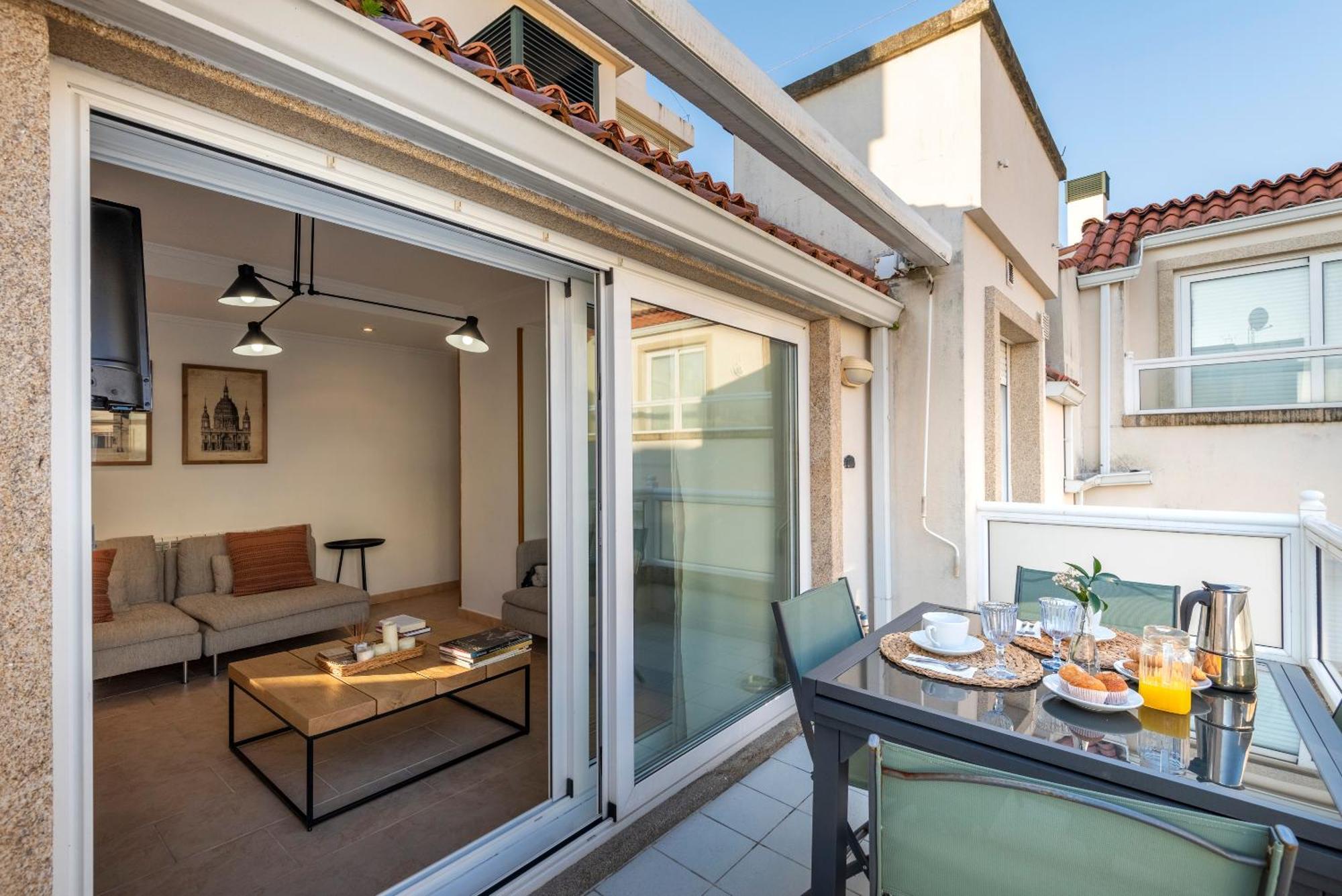 Apartamento Playa Silgar -50 M Playa Con 2 Garajes Y 3 Dormitorios Sanxenxo Εξωτερικό φωτογραφία